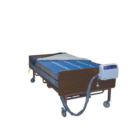 DRIVE MEDICAL Med Aire Plus Bariatric Low Air Loss Mattress System, 80" x 42" 14030